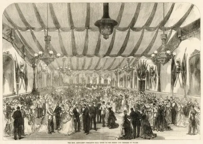 Framed Print : Ball for British Royals