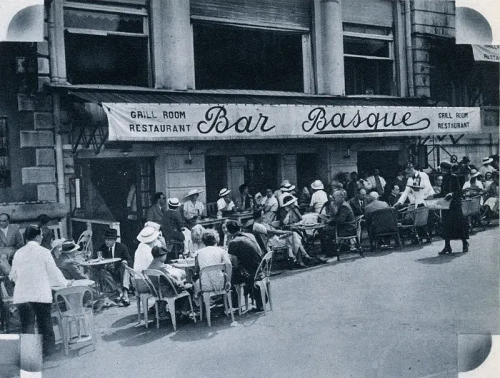 Framed Print : Bar Basque at Biarritz, 1934 Framed Print : Bar Basque at Biarritz, 1934