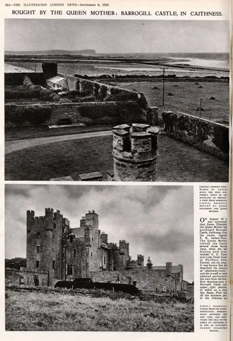 Framed Print : Barrogill Castle (the Castle of Mey), 1952 Framed Print : Barrogill Castle (the Castle of Mey), 1952