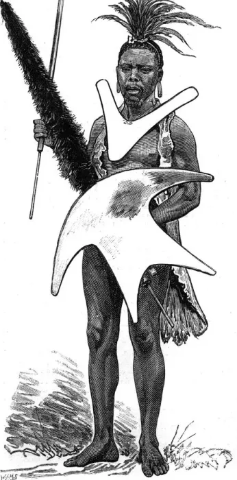 Framed Print : Basuto Gun War, 1880 - Basuto warrior Framed Print : Basuto Gun War, 1880 - Basuto warrior