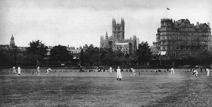 Framed Print : Bath Cricket Ground Framed Print : Bath Cricket Ground