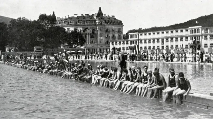Framed Print : Bathers at Baden Framed Print : Bathers at Baden