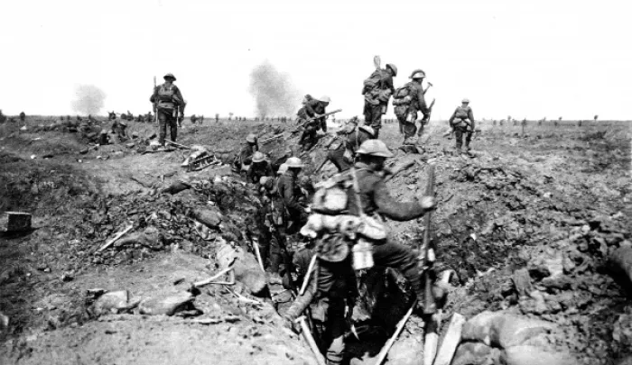 Framed Print : Battle of Morval 1916 Framed Print : Battle of Morval 1916