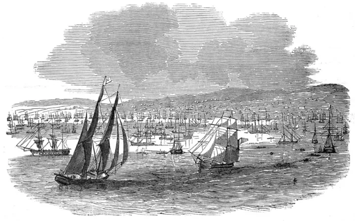 Framed Print : Bay of San Francisco, Upper California