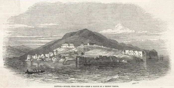 Framed Print : Bejaia viewed from the sea Framed Print : Bejaia viewed from the sea