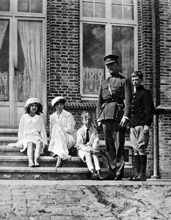 Framed Print : The Belgian Royal family