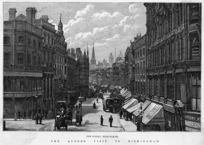 Framed Print : Birmingham New Street