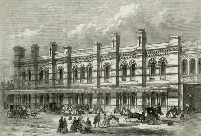 Framed Print : Blackfriars Station
