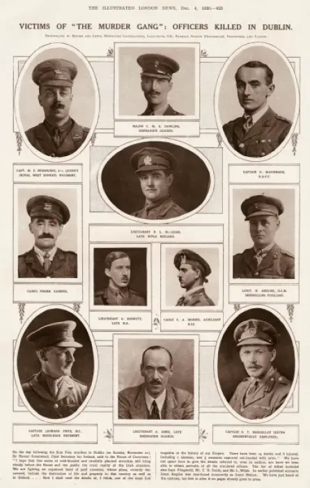 Framed Print : Bloody Sunday victims 1920 Framed Print : Bloody Sunday victims 1920
