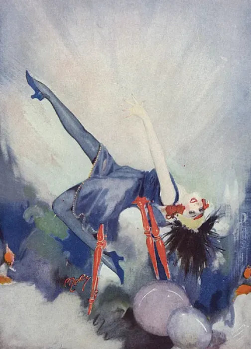 Framed Print : The Blue Bird by Herbert Pizer