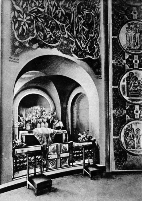 Framed Print : On board the luxury liner, L Atlantique, the chapel, where Framed Print : On board the luxury liner, L Atlantique, the chapel, where