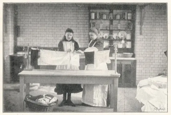 Framed Print : Board School Girl 1893 Framed Print : Board School Girl 1893