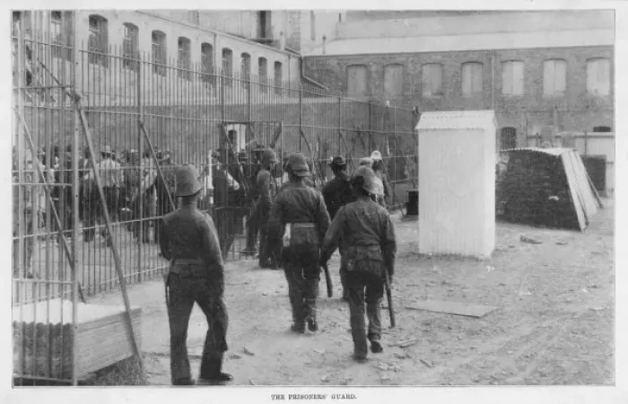 Framed Print : Boer Prison Guard Framed Print : Boer Prison Guard