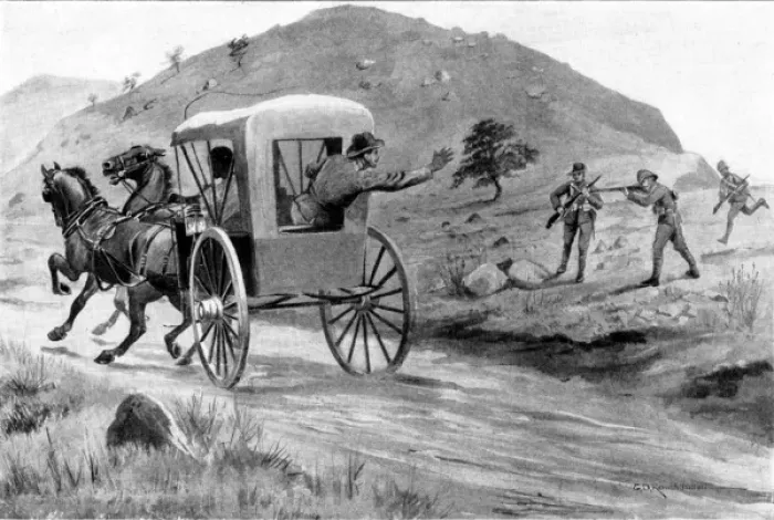 Framed Print : Boer War Reporters Framed Print : Boer War Reporters