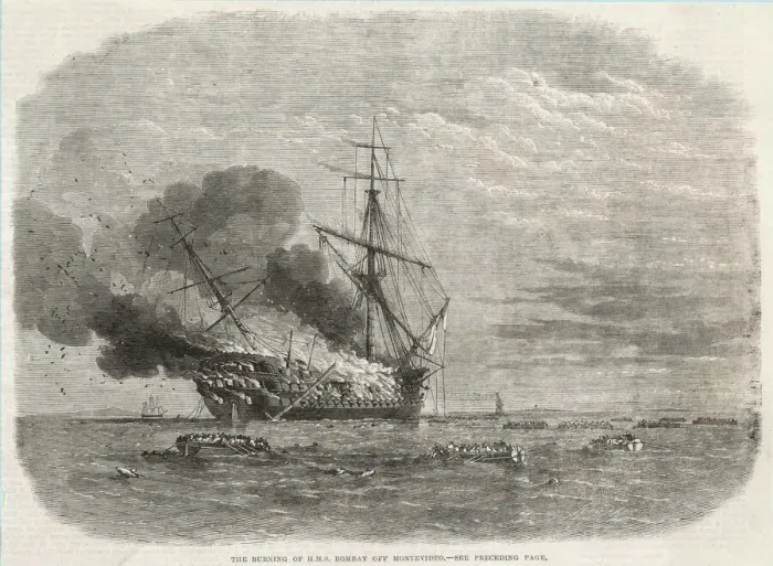 Framed Print : BOMBAY WRECK Framed Print : BOMBAY WRECK
