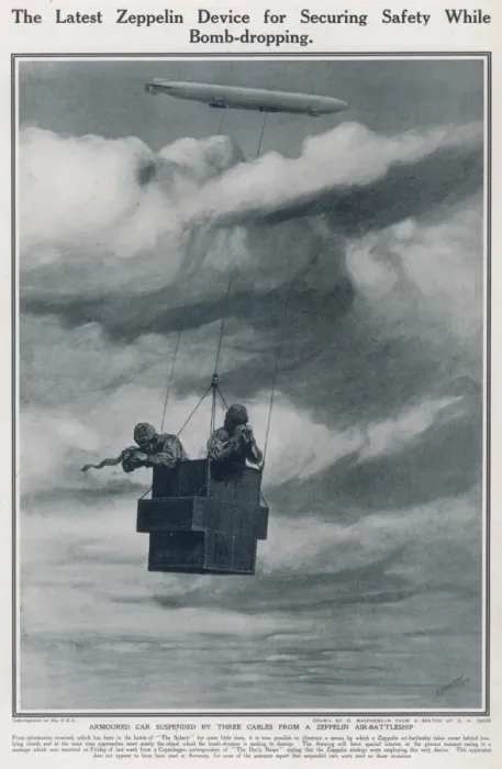Framed Print : Bombers of Zeppelin
