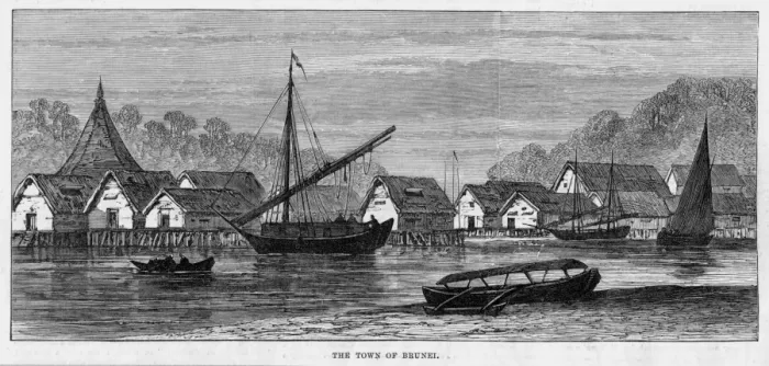 Framed Print : Borneo Brunei Framed Print : Borneo Brunei