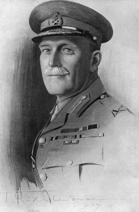 Framed Print : Brigadier-General E. Eyre Carter by Percival Anderson Framed Print : Brigadier-General E. Eyre Carter by Percival Anderson