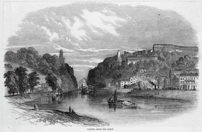 Framed Print : Bristol Clifton Framed Print : Bristol Clifton