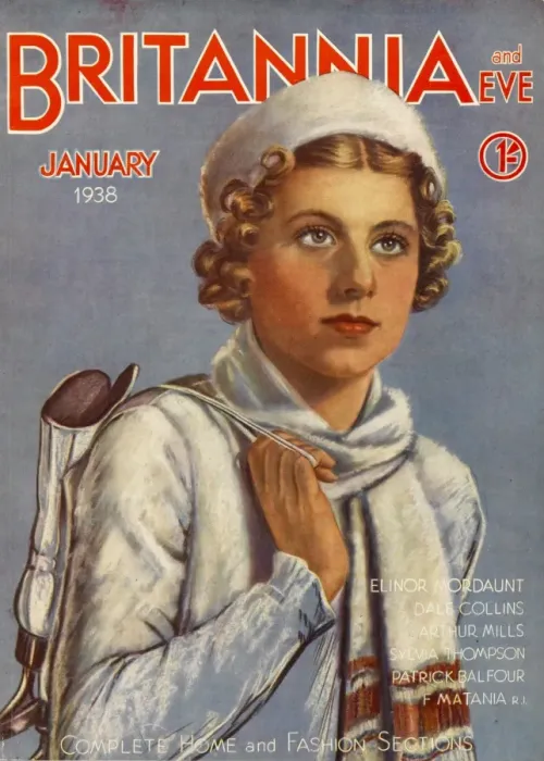 Framed Print : Britannia and Eve magazine, January 1938