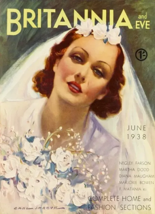 Framed Print : Britannia and Eve magazine, June 1938 Framed Print : Britannia and Eve magazine, June 1938