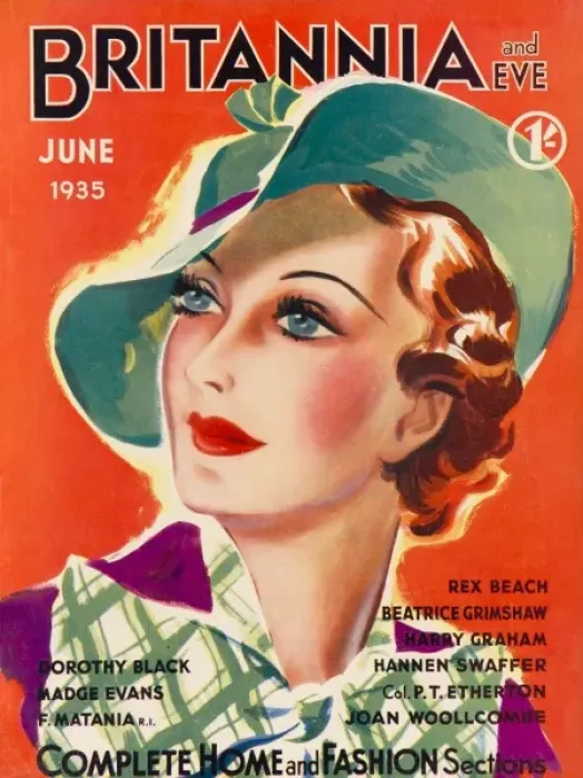 Framed Print : Britannia and Eve magazine, June1935 Framed Print : Britannia and Eve magazine, June1935