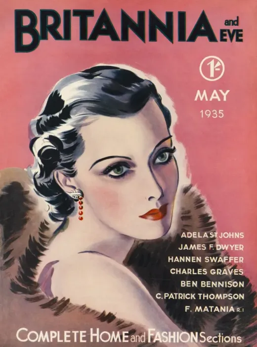 Framed Print : Britannia and Eve magazine, May 1935 Framed Print : Britannia and Eve magazine, May 1935
