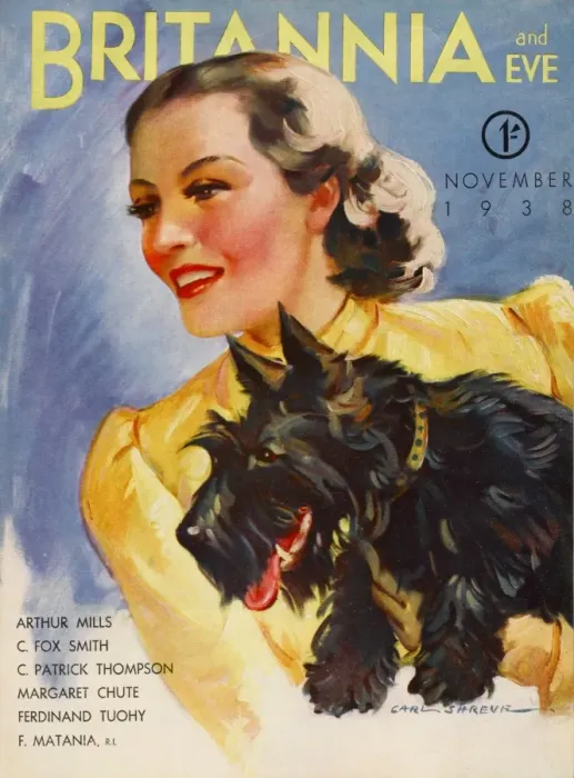 Framed Print : Britannia and Eve magazine, November 1938