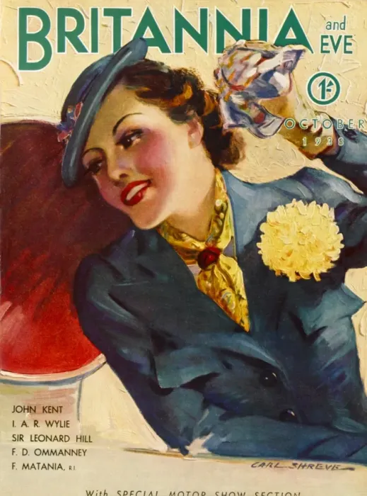 Framed Print : Britannia and Eve magazine, October 1935 Framed Print : Britannia and Eve magazine, October 1935