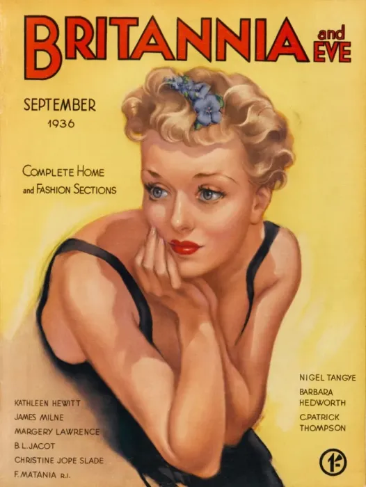 Framed Print : Britannia and Eve magazine, September 1936 Framed Print : Britannia and Eve magazine, September 1936