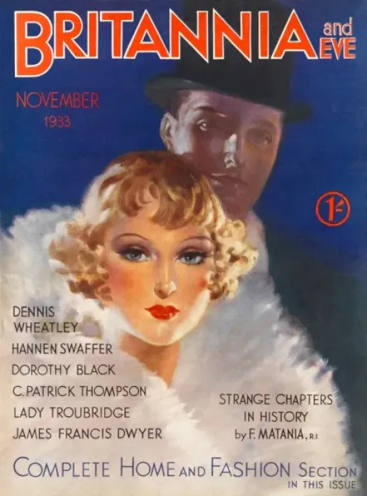 Framed Print : Britannia and Eve, November 1933 Framed Print : Britannia and Eve, November 1933