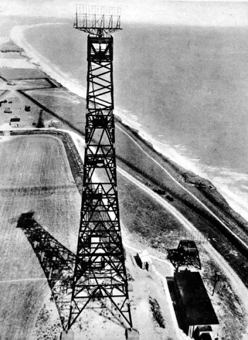 Framed Print : British Radar Station, Second World War, c. 1945 Framed Print : British Radar Station, Second World War, c. 1945