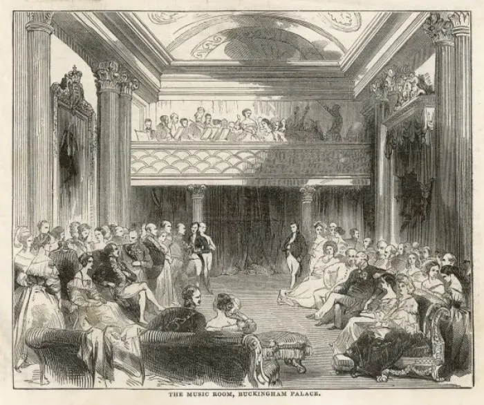 Framed Print : Buck Palace / Music Room Framed Print : Buck Palace / Music Room