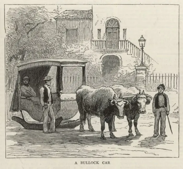 Framed Print : A Bullock Car Framed Print : A Bullock Car