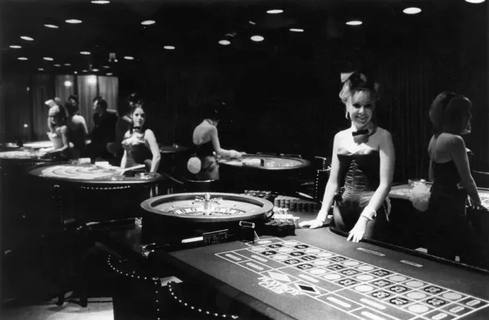 Framed Print : Bunny girls at the Playboy Club, London 1969