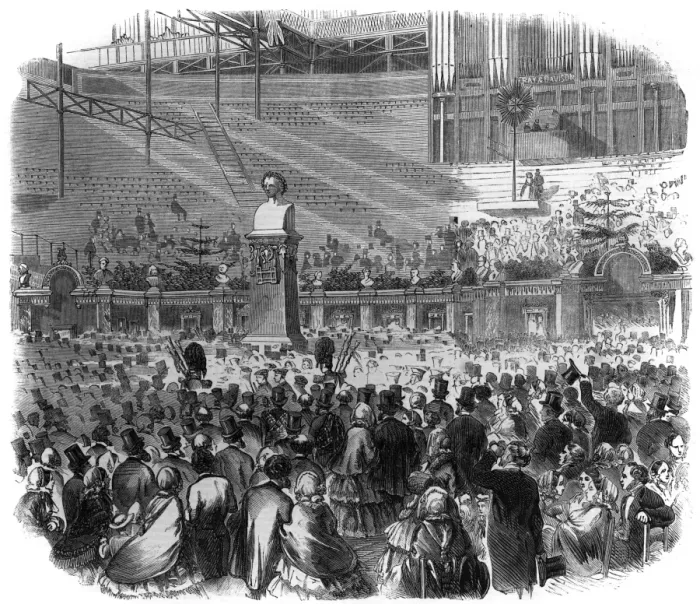 Framed Print : Burns Festival at the Crystal Palace Framed Print : Burns Festival at the Crystal Palace