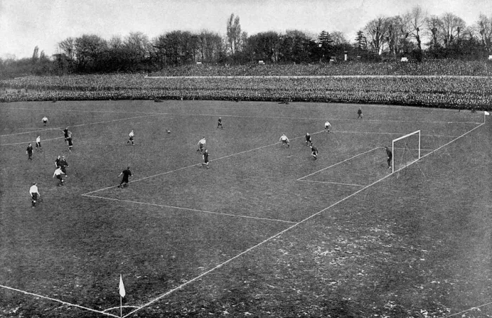 Framed Print : Bury V Derby FA Cup 1903 Framed Print : Bury V Derby FA Cup 1903