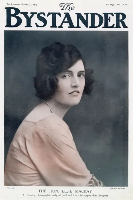 Framed Print : Bystander cover - Elsie Mackay (Poppy Wyndham)