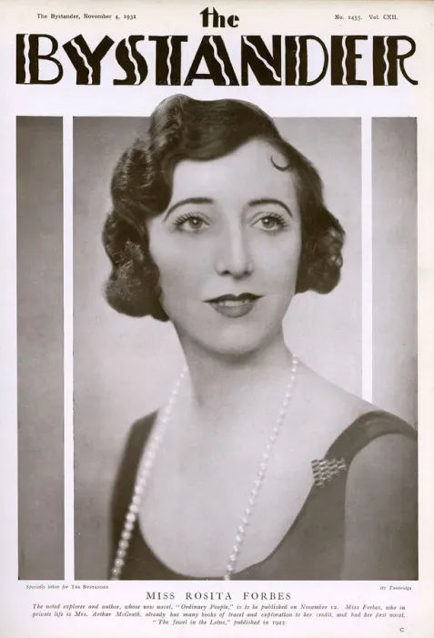 Framed Print : Bystander cover featuring Rosita Forbes