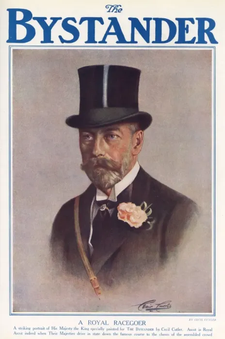 Framed Print : Bystander front cover with King George V Framed Print : Bystander front cover with King George V