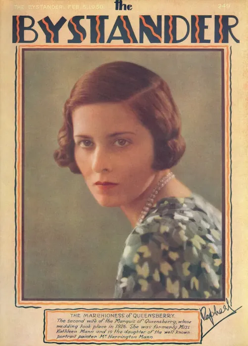 Framed Print : Bystander front cover - Marchioness of Queensberry