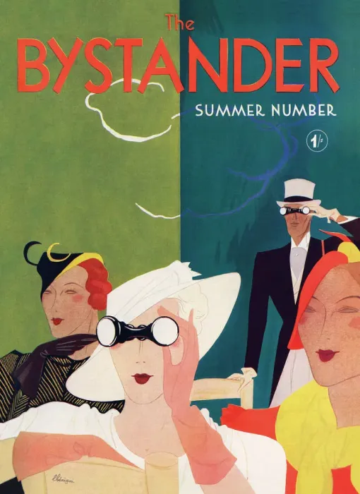 Framed Print : Bystander front cover - Summer Number 1933 Framed Print : Bystander front cover - Summer Number 1933