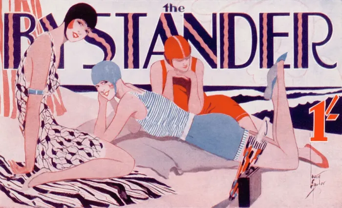 Framed Print : The Bystander masthead by Laurie Taylor, 1930 Framed Print : The Bystander masthead by Laurie Taylor, 1930