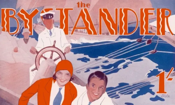 Framed Print : Bystander masthead by Tony Castle, 1930 Framed Print : Bystander masthead by Tony Castle, 1930