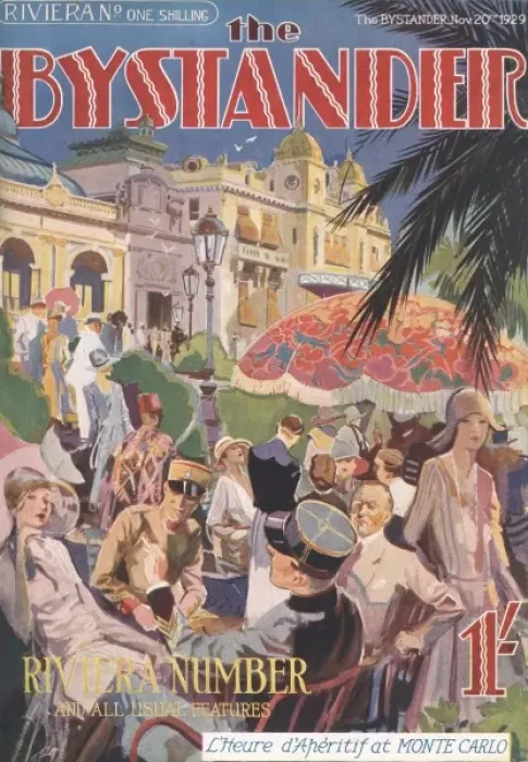 Framed Print : The Bystander Riviera Number 1929