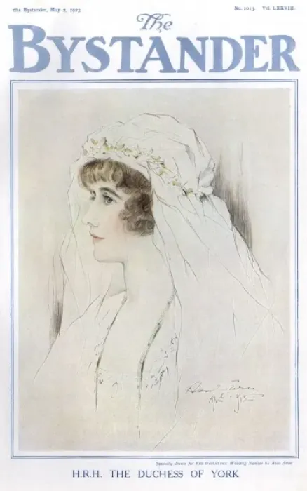 Framed Print : Bystander Royal Wedding Number - Duchess of York Framed Print : Bystander Royal Wedding Number - Duchess of York