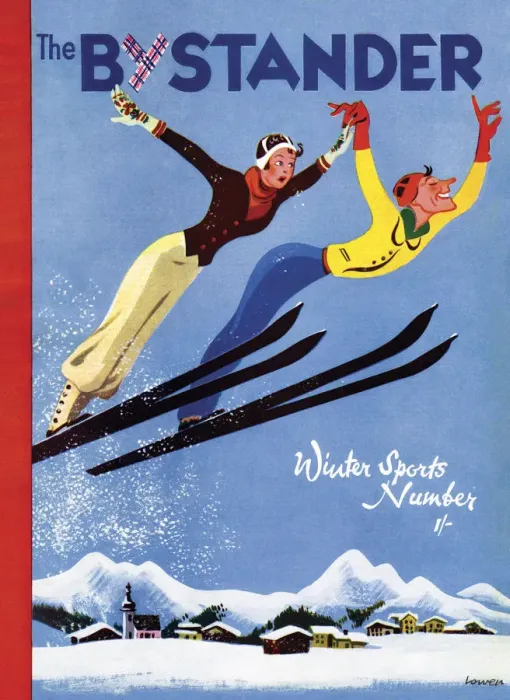 Framed Print : The Bystander Winter Sports Number Framed Print : The Bystander Winter Sports Number
