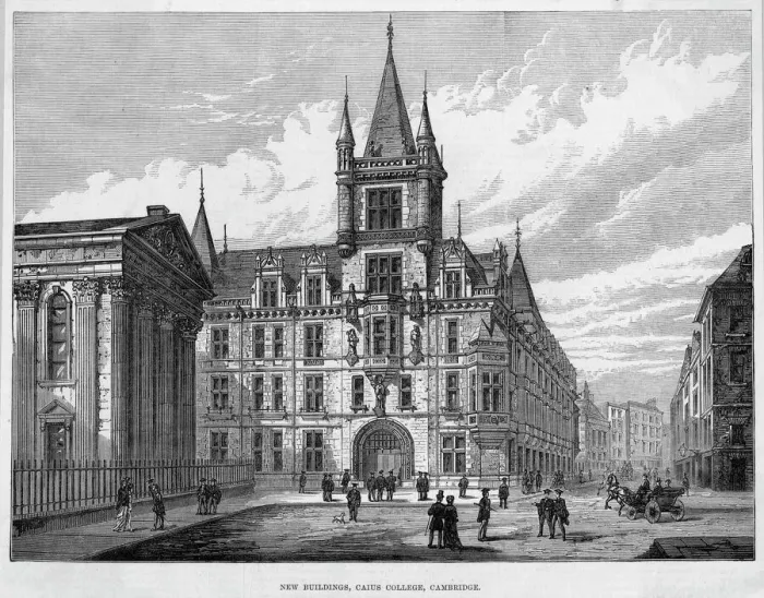 Framed Print : Caius New Buildings Framed Print : Caius New Buildings