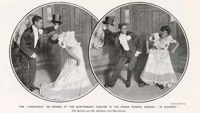 Framed Print : The Cake-Walk and How to Dance It. Date: 1903