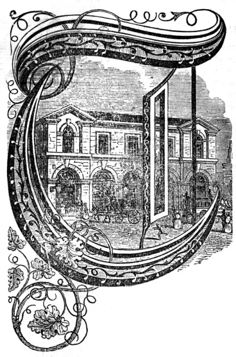 Framed Print : The Camden Town railway: Fenchurch Station, 1851